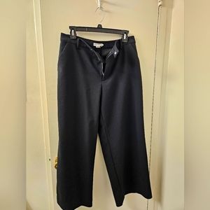 Good American Womens Pants Size 8/ 29 Black High Rise Wide Leg Woven Pants